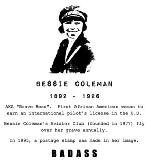 Bessie Coleman - Graphic
